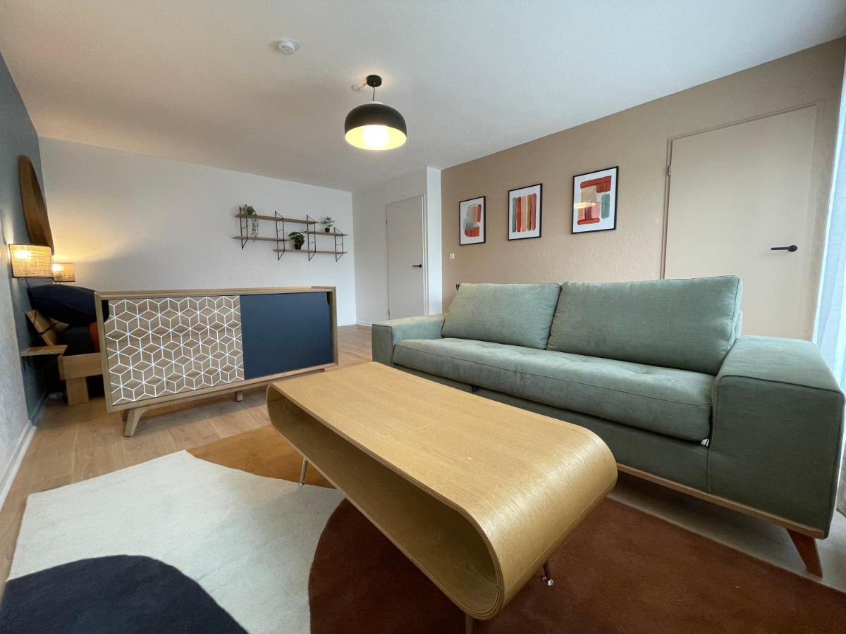 南锡Grand Studio Joli Coeur - Calme Cosy Lumineux + Parking公寓 外观 照片