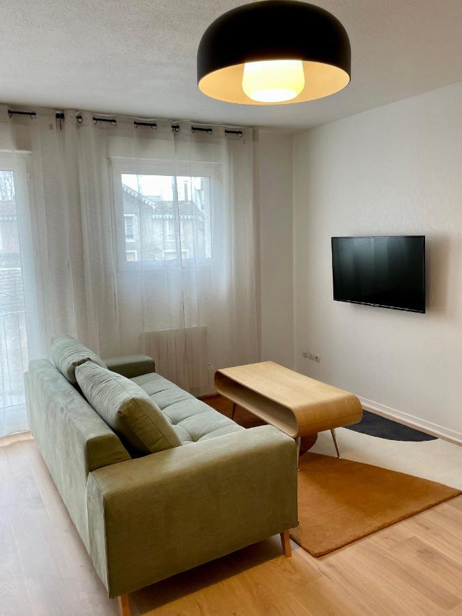 南锡Grand Studio Joli Coeur - Calme Cosy Lumineux + Parking公寓 外观 照片